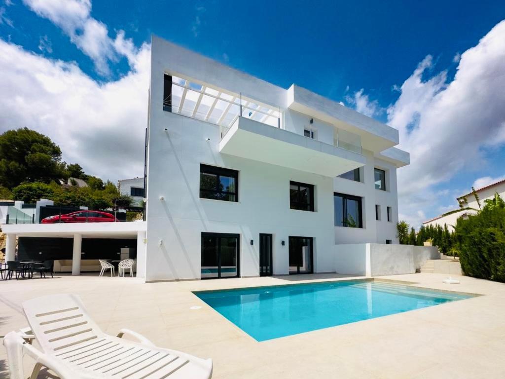 Calpe Villa Lujo Playa Piscina Jardin Barbacoa Ideal Familias Y Grupos Zewnętrze zdjęcie