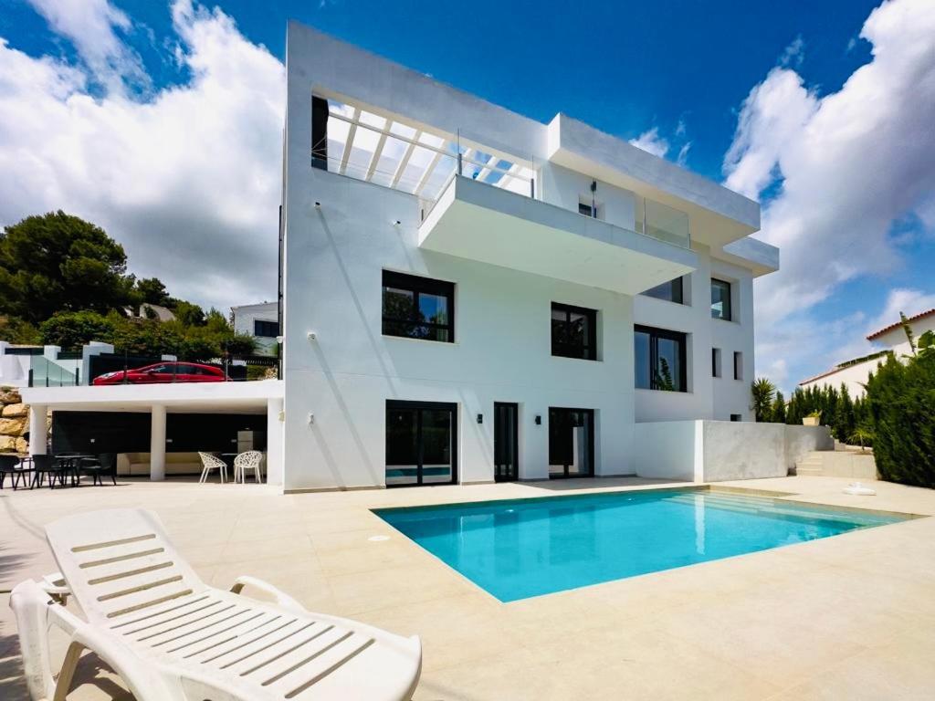 Calpe Villa Lujo Playa Piscina Jardin Barbacoa Ideal Familias Y Grupos Zewnętrze zdjęcie